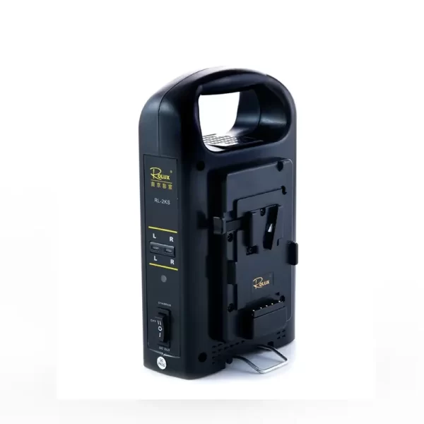 Rolux 2-Channel V-Mount Battery Charger